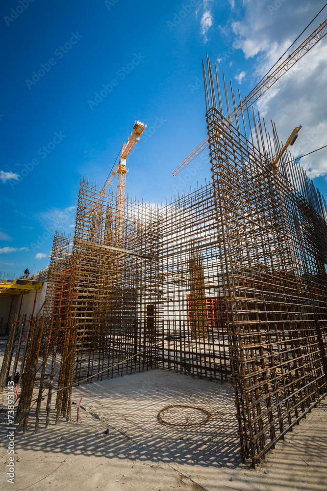 Fototapeta premium Construction site