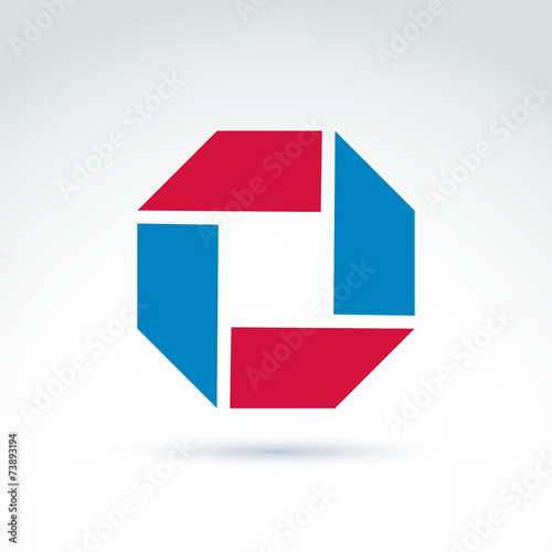 Free Download Bright composite corporate element created from separate geometr - GFXLoad