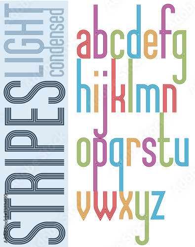 Poster condensed bright fon...