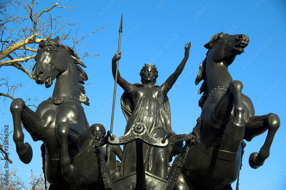 Fototapeta premium Queen Boudica statue
