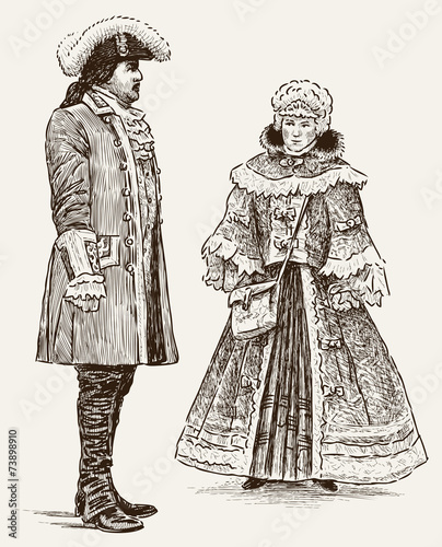 people of 18th century