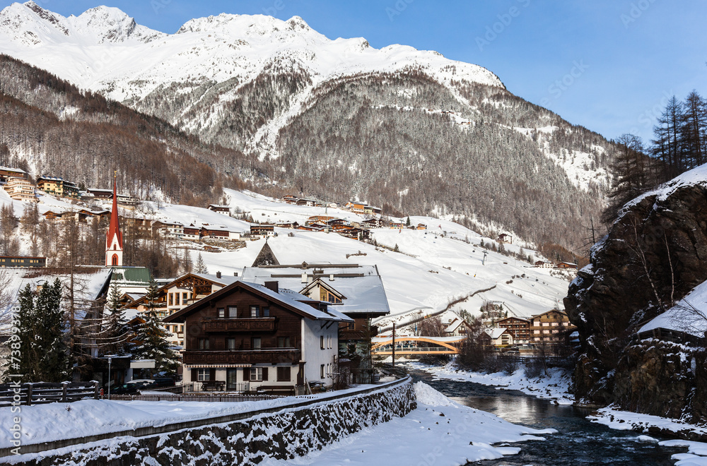Soelden - ski resort, Austria
