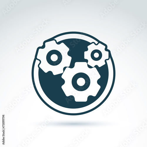 Vector illustration of an o...