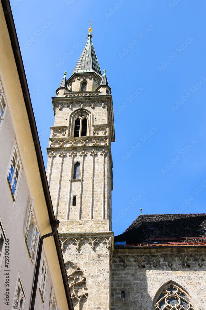 Obraz premium Historische Architektur in Salzburg