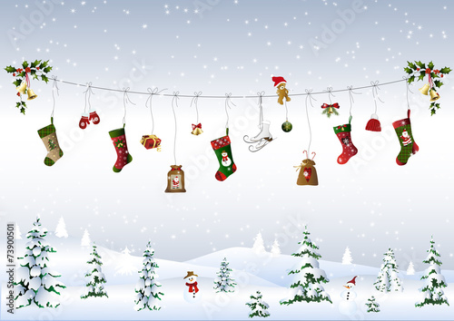Weihnachten an der Leine