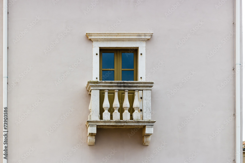Fototapeta premium Architecture of Croatia: window