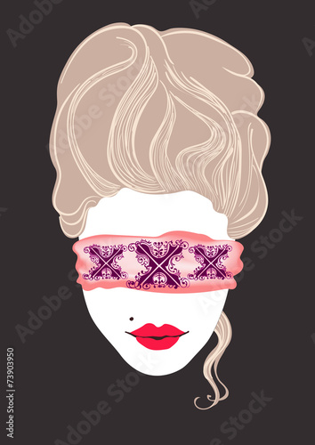 Erotic Marie Antoinette Illustration