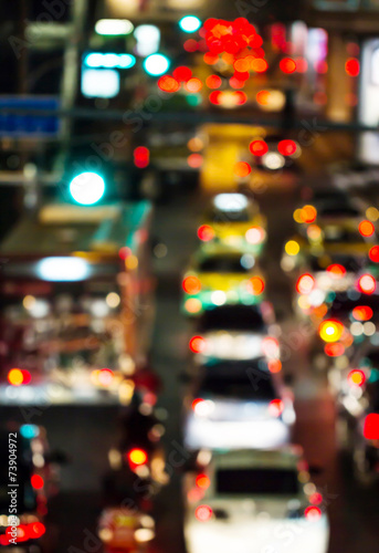 Bokeh traffic lights © ArtBackground