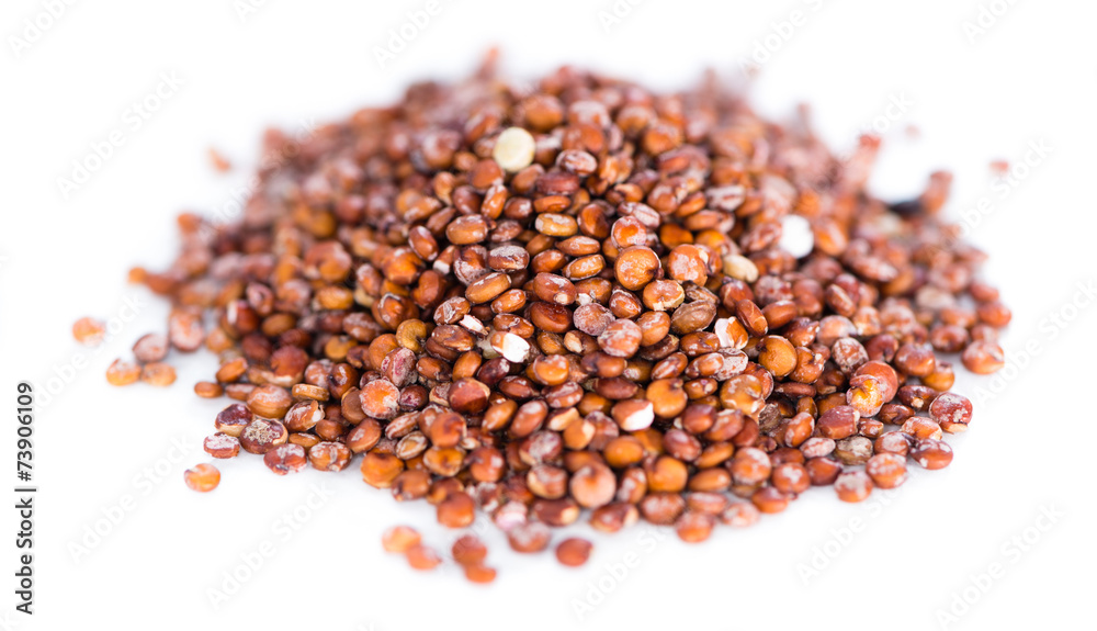 Red Quinoa (isolated on white) Red Quinoa (isolated on white)