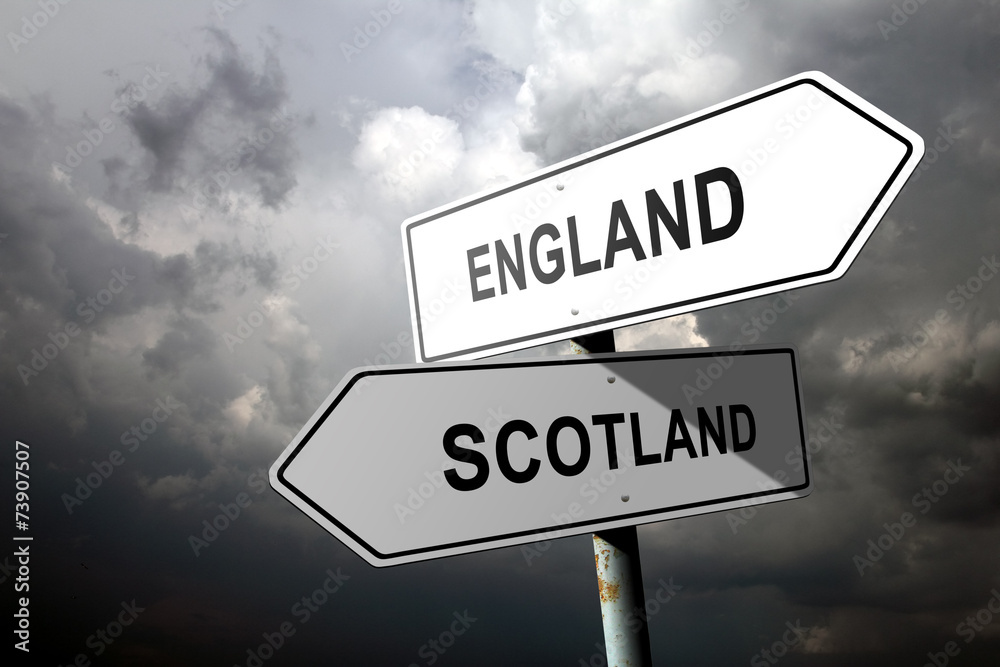 England and Scotland directions. England and Scotland directions.