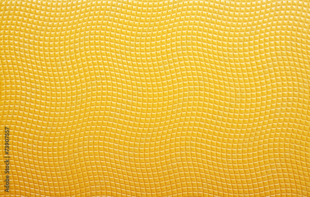Yellow leather label, abstract background Yellow leather label, abstract background