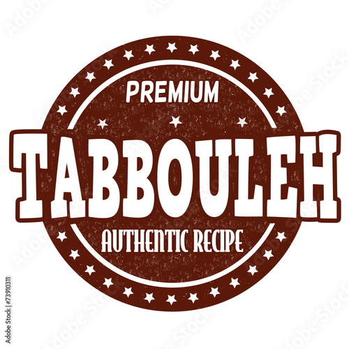 Tabbouleh stamp