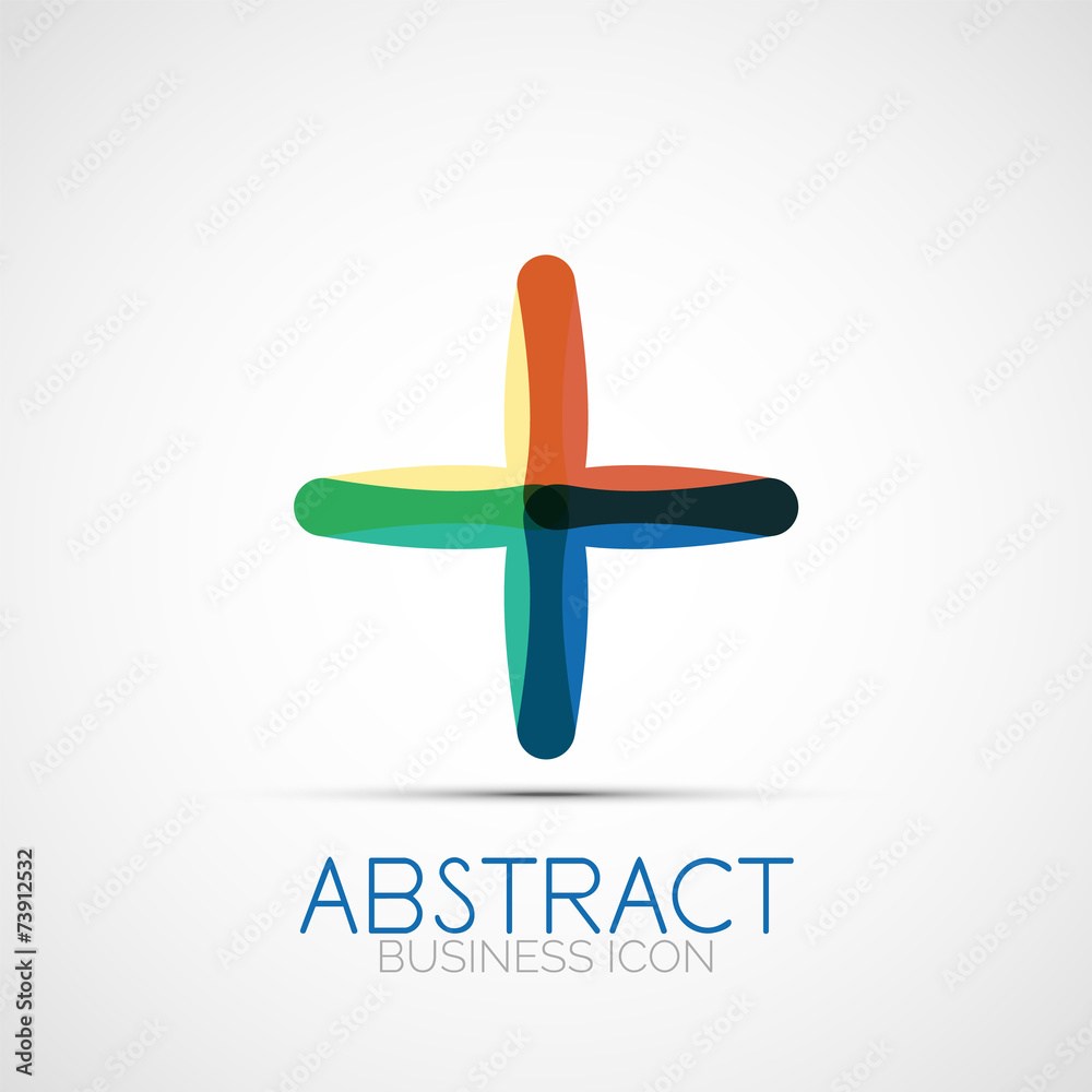 Line design loop logo