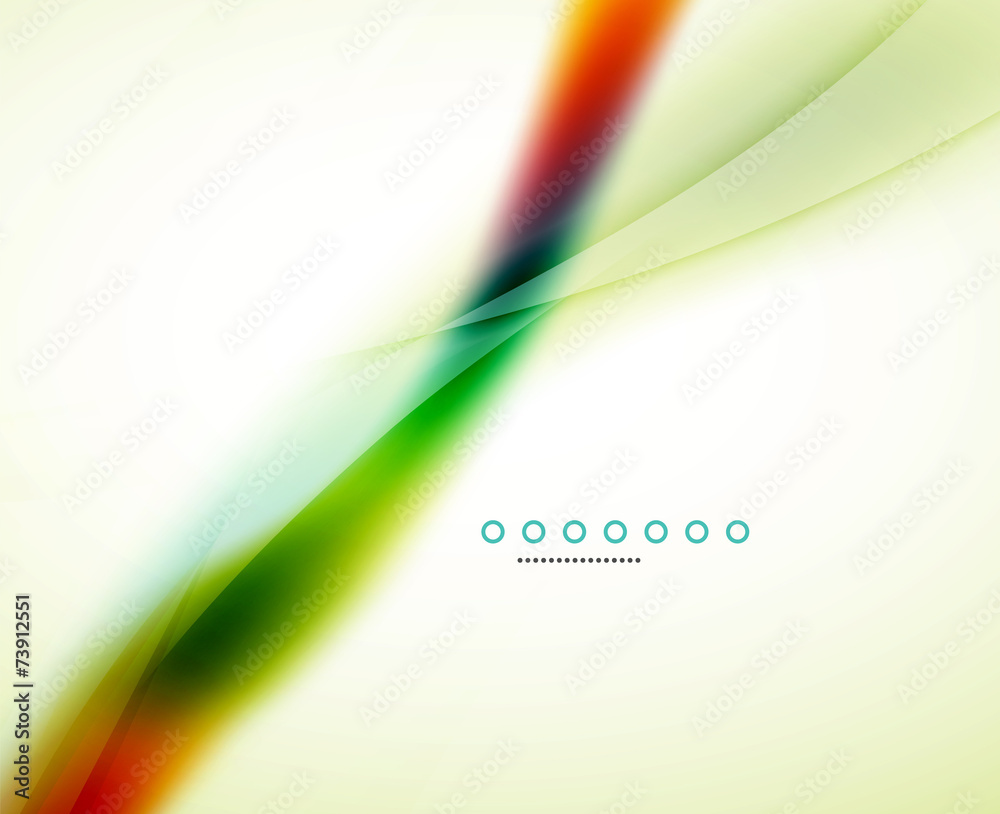 Rainbow flowing wave Rainbow flowing wave