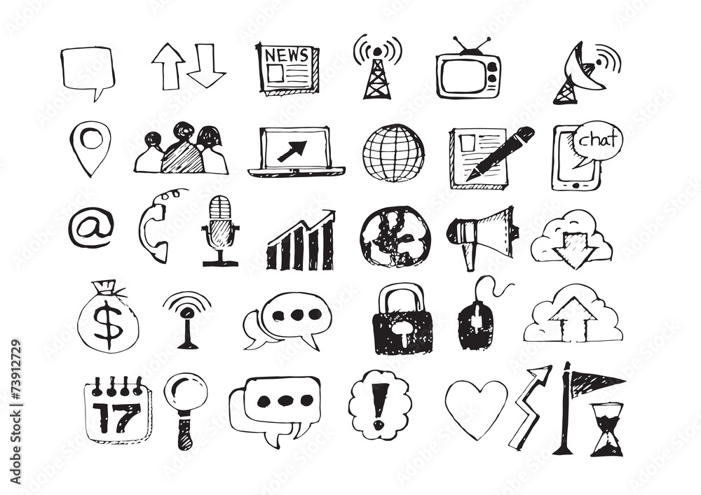 hand doodle Business doodles hand doodle Business doodles