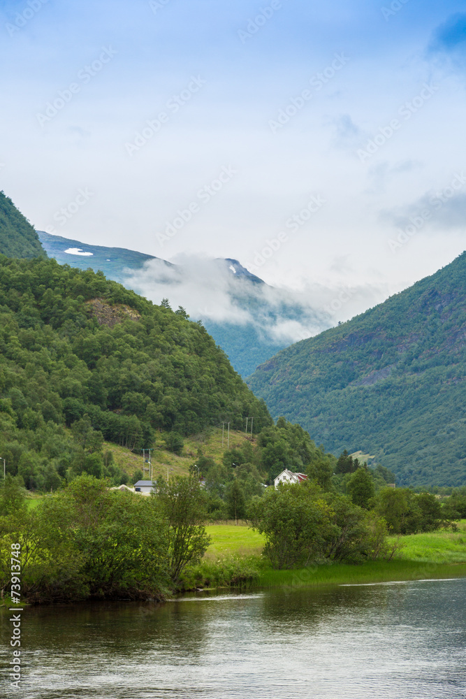Naklejka premium Sognefjord in Norway
