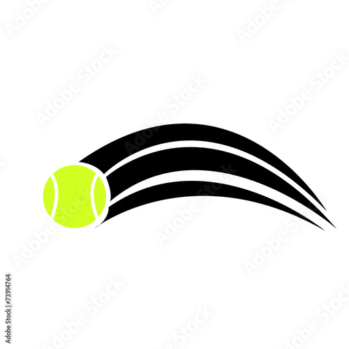 Obraz na płótnie tennis ball w salonie