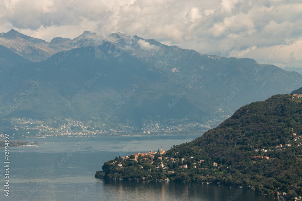 Lake Maggiore in Piedmont