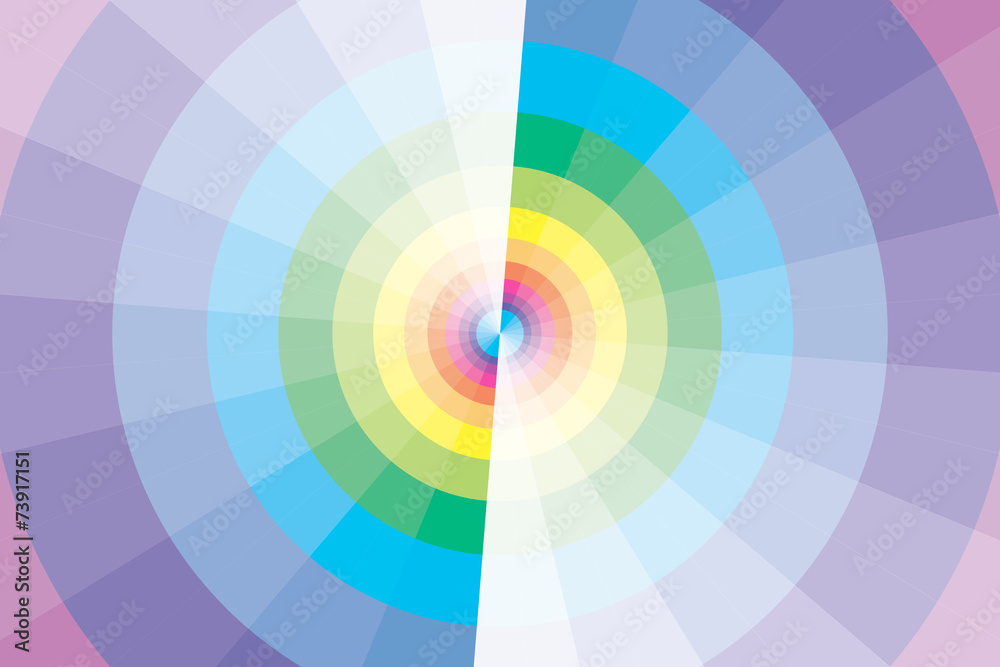 Fototapeta premium 背景素材壁紙,虹色の円と風車,虹,カラフル,背景,壁紙,販売促進,チラシ,ポスター,アバター,サムネイル,アイコン,プロフィール