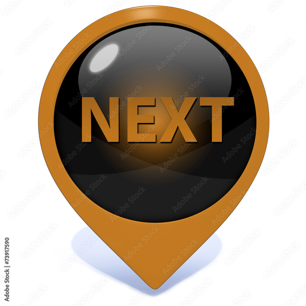 next pointer icon on white background next pointer icon on white background