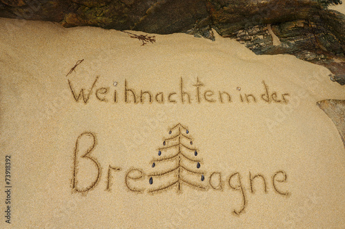 Weihnachten in der Bretagne deutsche Sprache photo