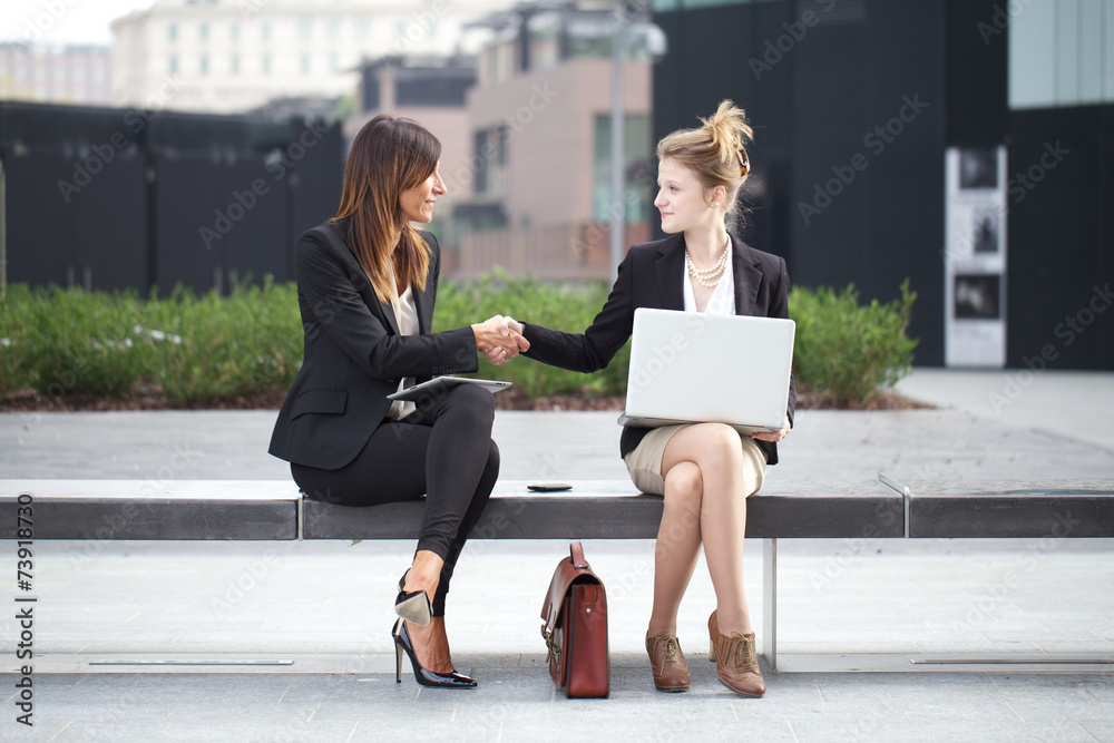 Fototapeta premium businesswomen