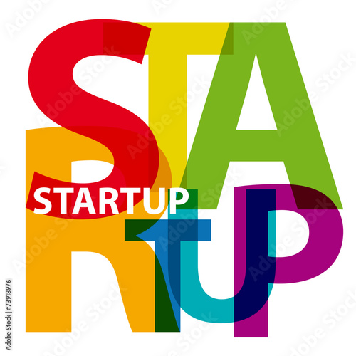 Vector startup. Broken text
