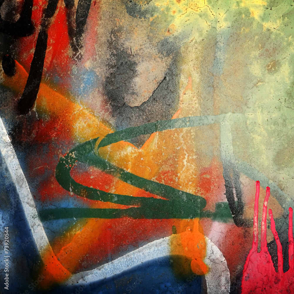 Fototapeta premium graffiti paint background