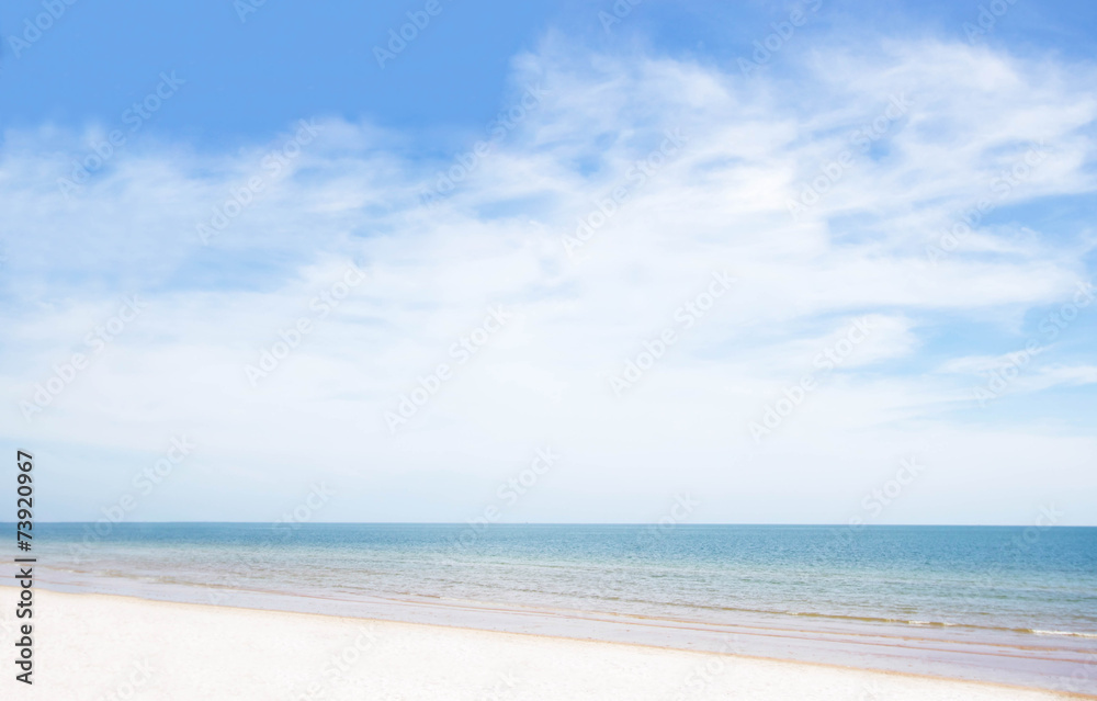 Fototapeta premium Beach and tropical sea