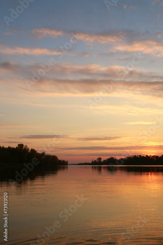 sunset over the river © salman2