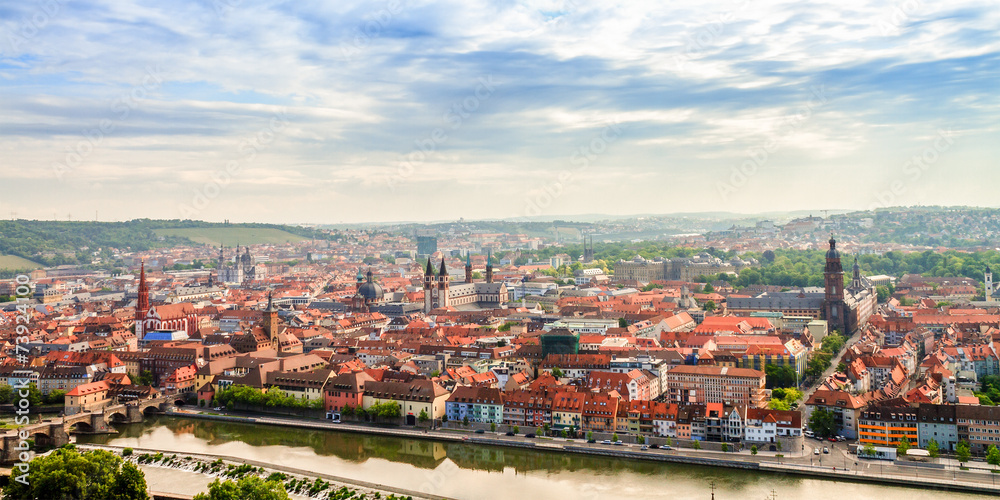 Fototapeta premium Wuerzburg Cityscape