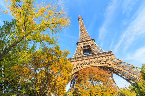 Eiffel Tower in Paris, France  © Marcin Krzyzak