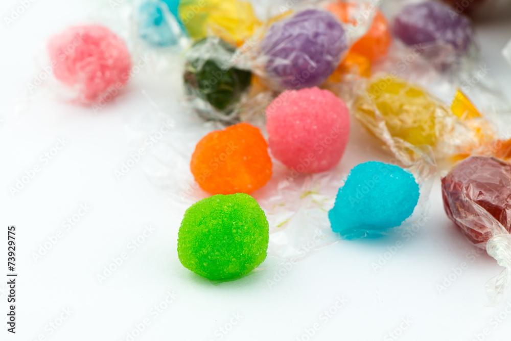 Macro of colorful native candy Thai. Macro of colorful native candy Thai.