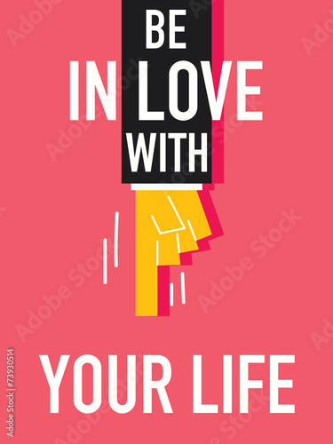 Word IN LOVE WITH YOURSELF