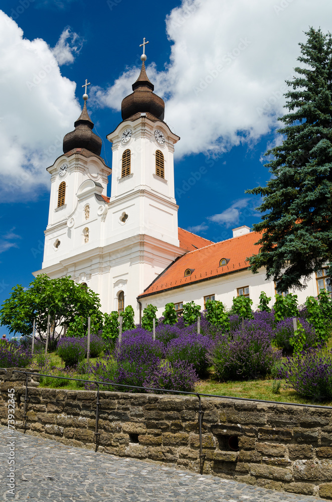 Benedictine abbey in Tihany, Hungary