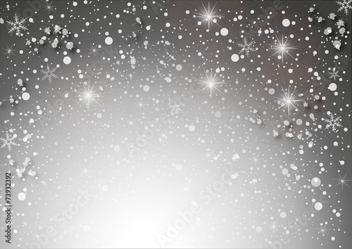 white star background