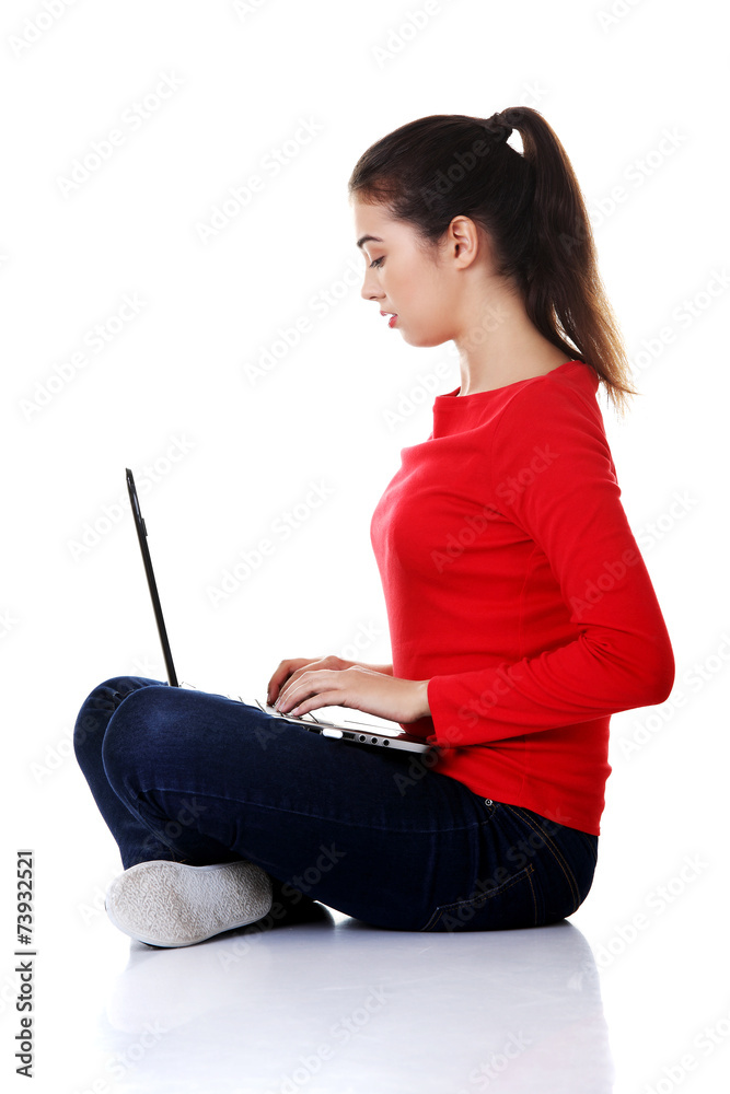 Sitting Cross Legged Side