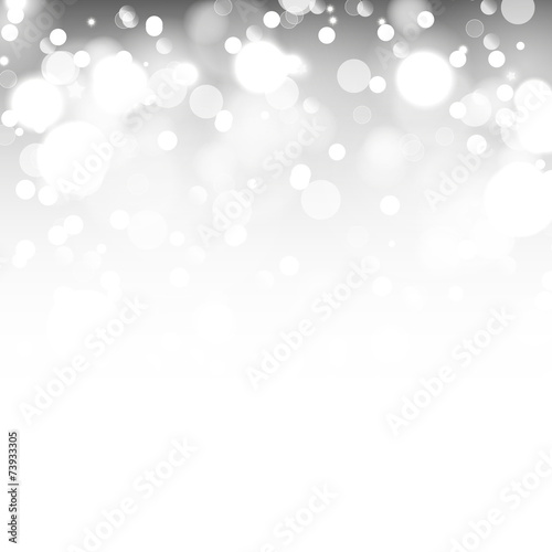 Silver bokeh background