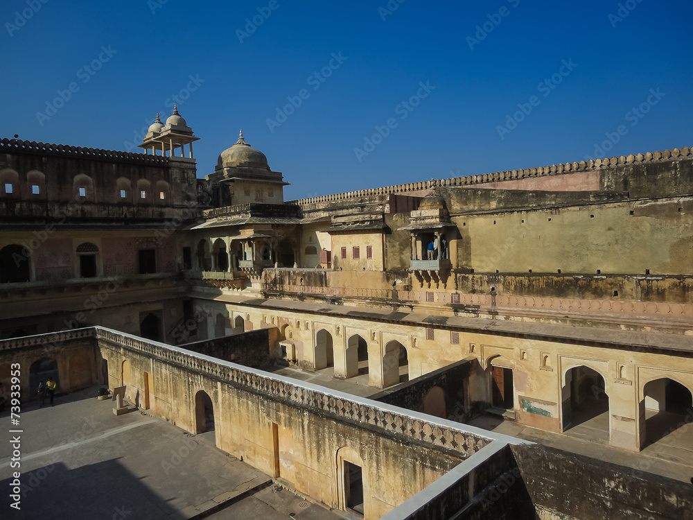 Amer Fort near Jaipur, Rajahstan in India