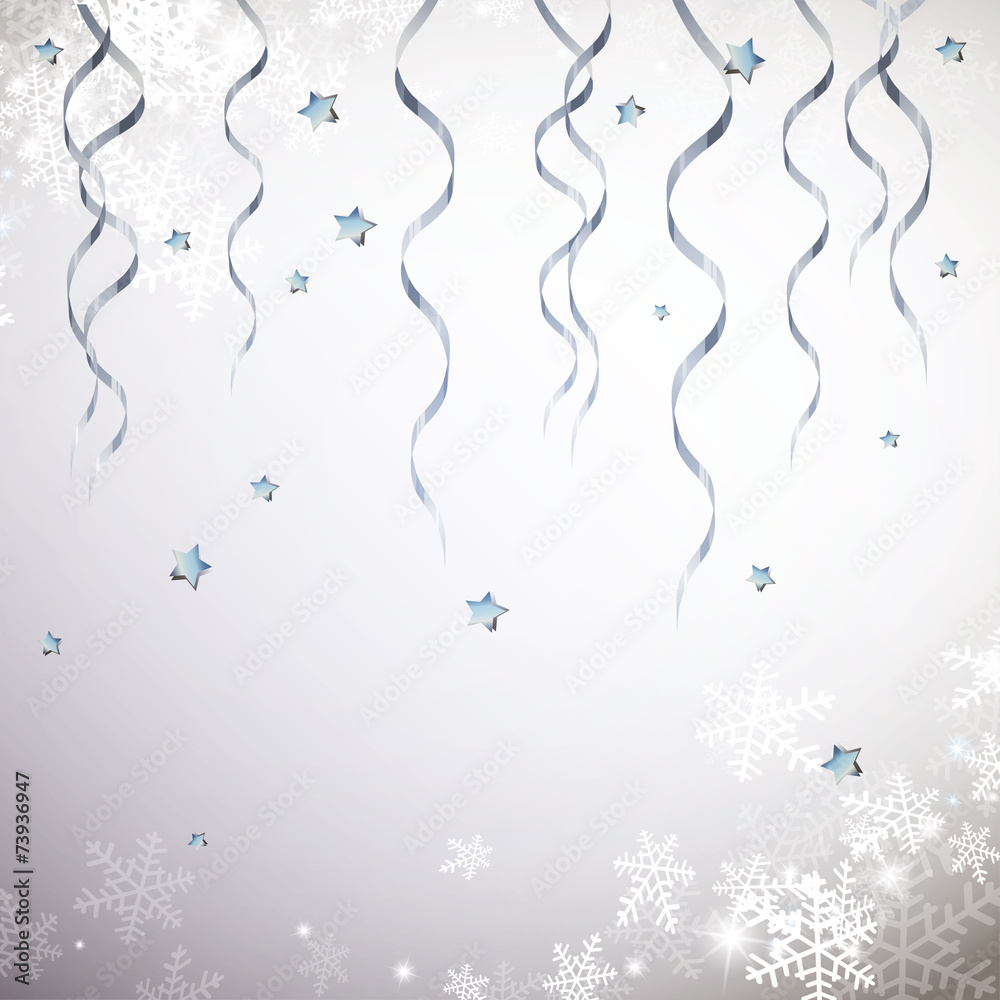 Vector Illustration of a Christmas Greeting Card
