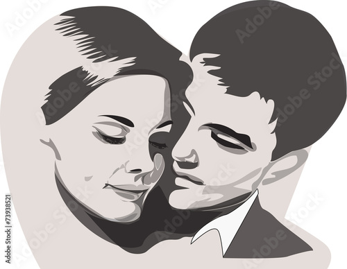 Couple in love dearly