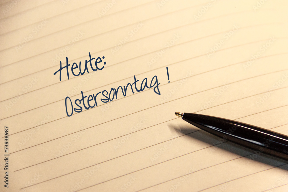 Notiz mit Mitteilung Pfingsten Notiz mit Mitteilung Pfingsten
