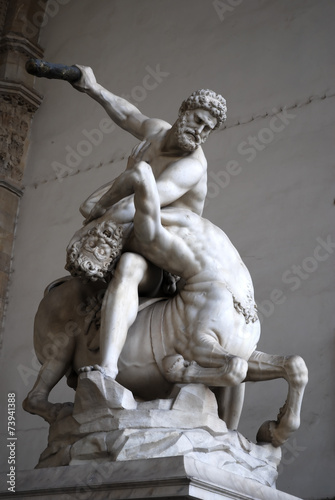 Hercules with the centaur Nessus, Gianbologna photo