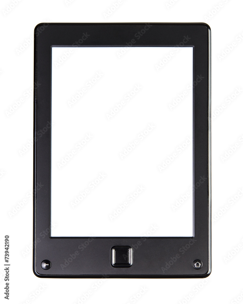 Portable e-book reader for book and screen. You may add your own Portable e-book reader for book and screen. You may add your own