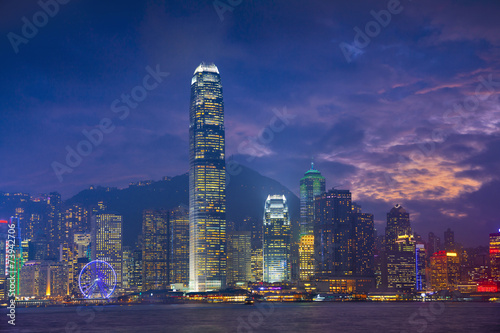 Obraz na płótnie Hong Kong. w salonie
