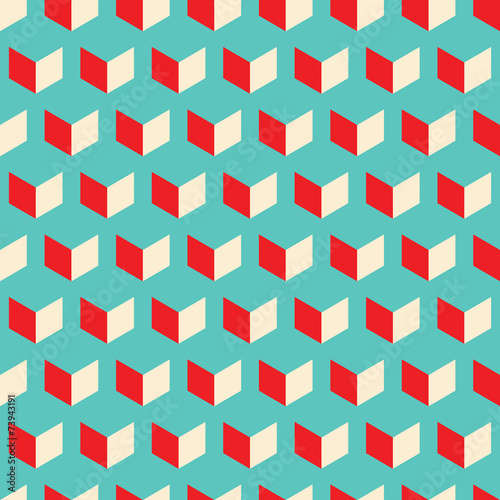 A seamless vector pattern of chevron shapes