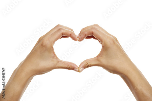 Handzeichen Herz 4 Stock Foto Adobe Stock