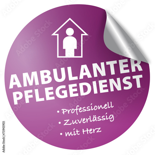 Button Pflegedienst