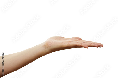 offene Hand