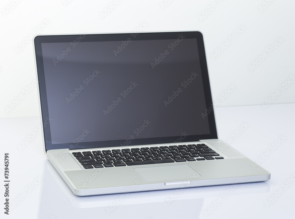 Fototapeta premium Blank screen Laptop computer